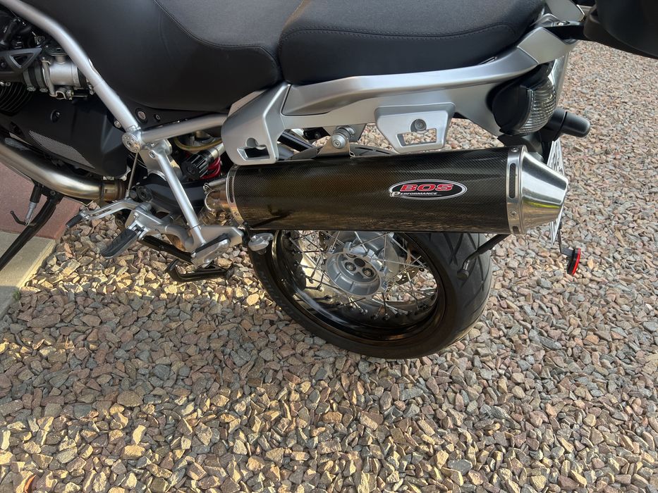 Wydech do Moto Guzzi Stelvio 1200,- BOS Performance Carbon