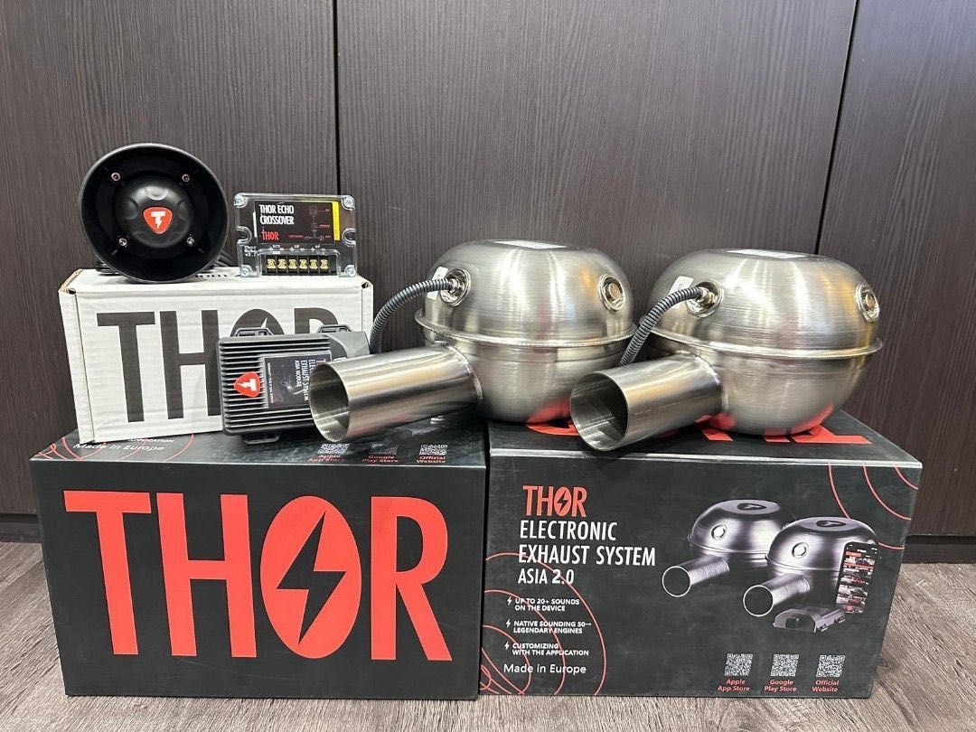 Sistema escape Thor Active Sound System