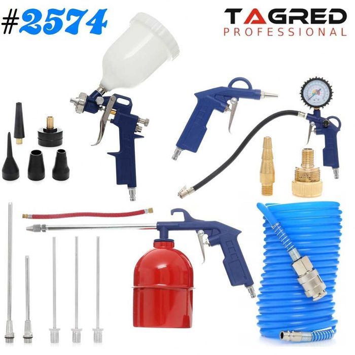 Zestaw pneumatyczny do kompresora 18 w 1