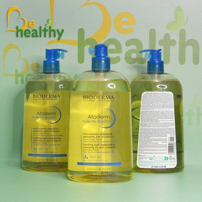 Олія для душу Bioderma (Біодерма) Atoderm, Huile de douche 1 л