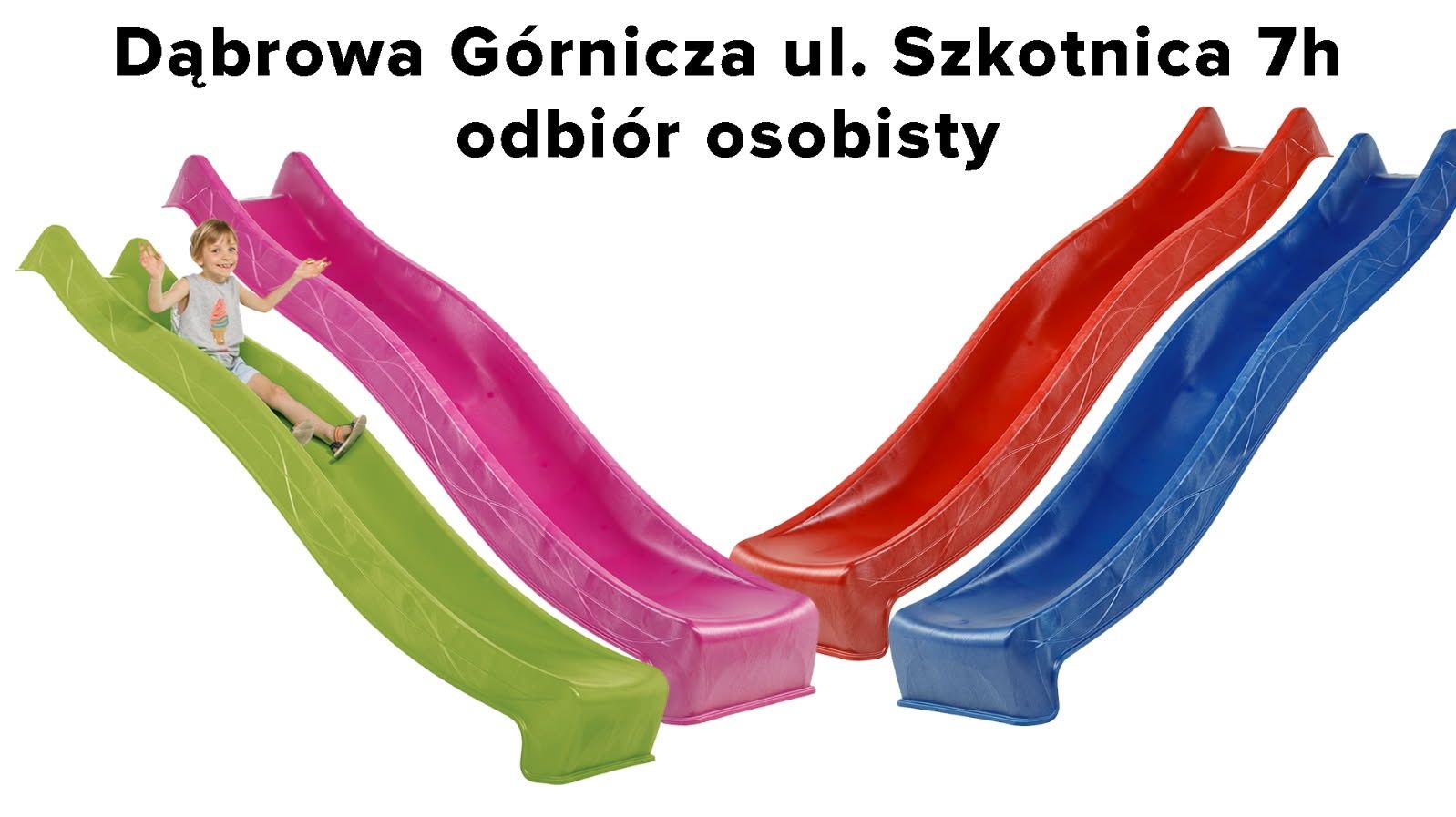Slizg zjeżdżalnia kbt ślizgawka plac zabaw domek 2,2 2,5 m podest 1,2