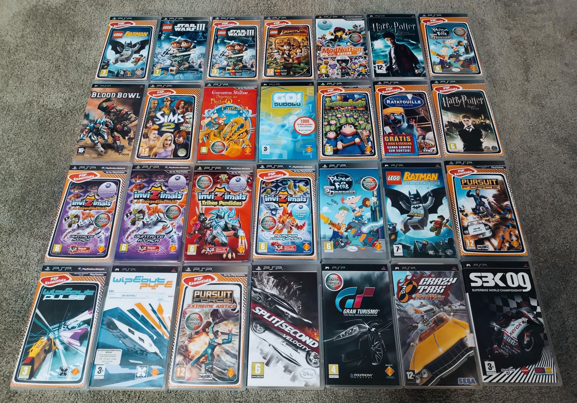 Jogos PlayStation Portable (psp) - Preços na descrição