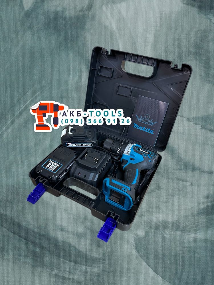 Безщітковий Шуруповерт Makita DHP485 функція удару є Дрель Шурупокрут