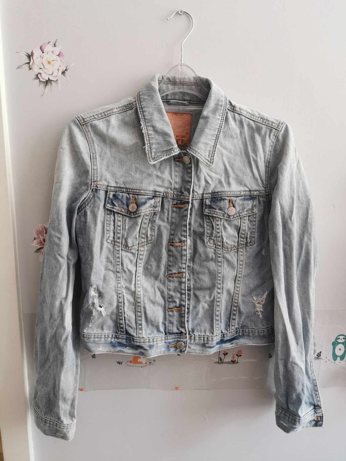 Kurtka jeansowa denim XL