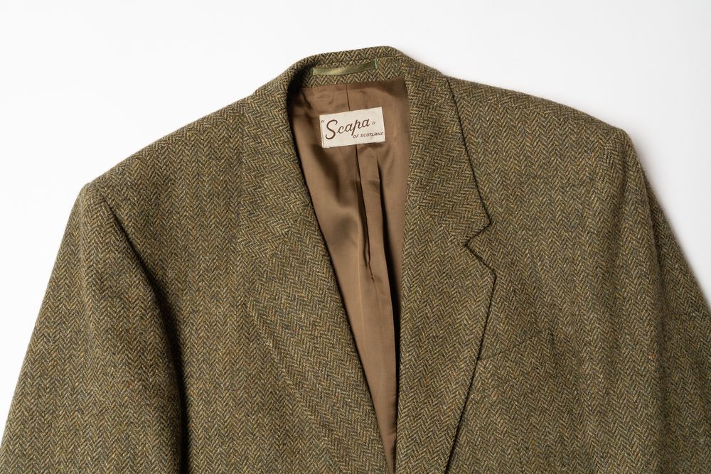 SCAPA Of Scotland Tweed Wool Jacket твідовий піджак [Bmh016511]