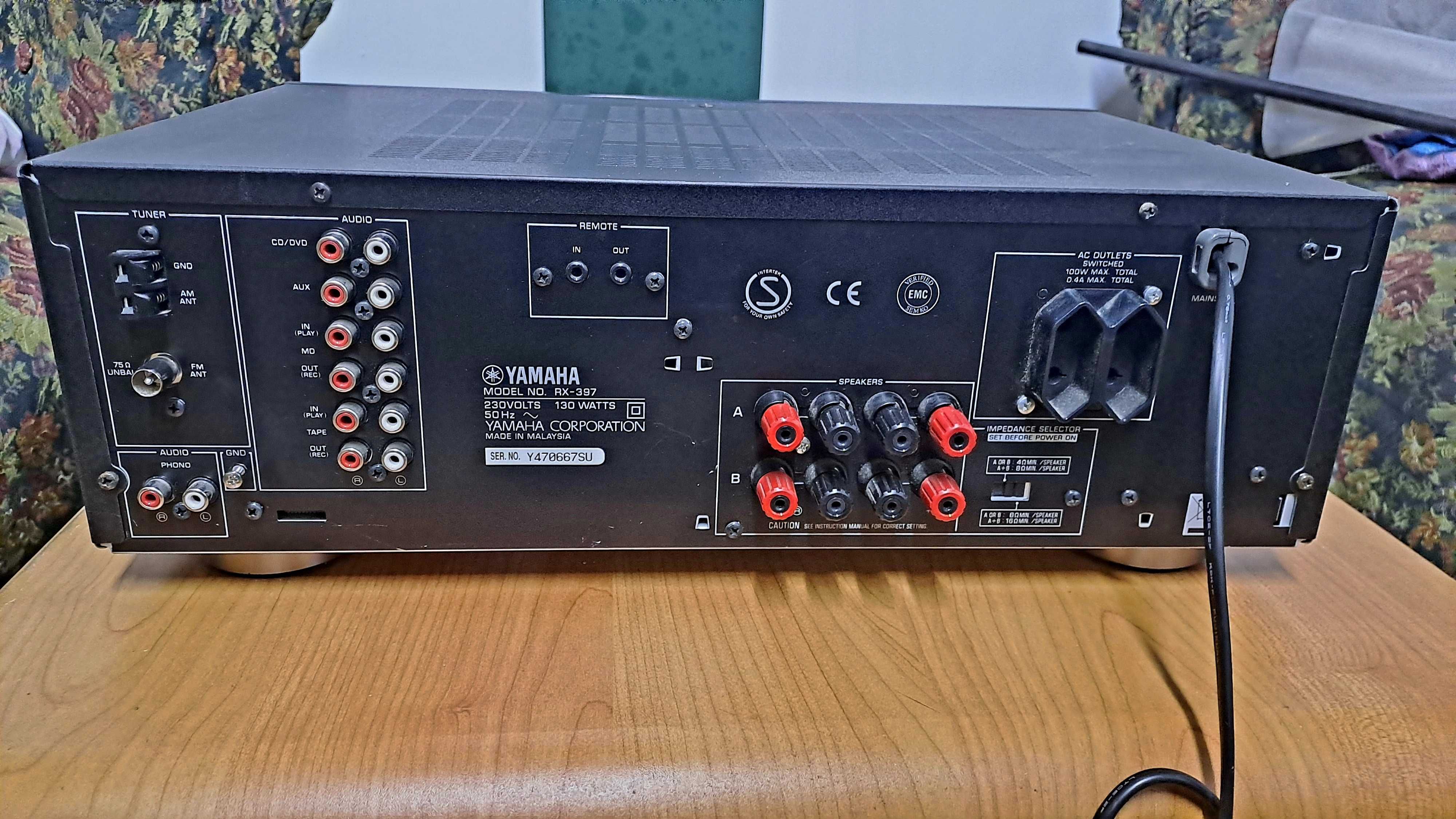 Amplituner Yamaha RX-397 stereo rds