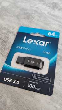 Швидкісна флешка Lexar 64 Gb USB 3.0 V400 100 МБ/с