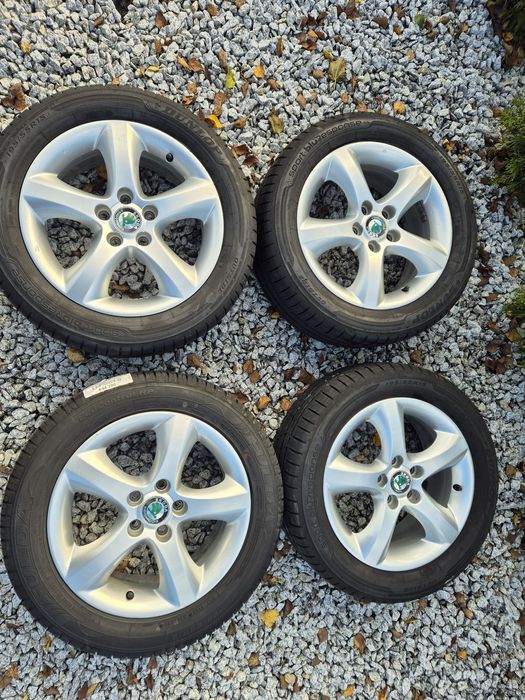 Kola aluminiowe  skoda Fabia ibiza polo 15 5x100 195/55/15