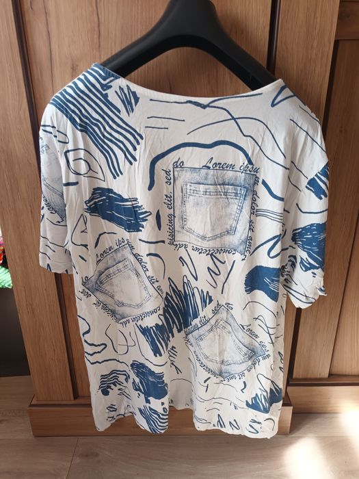 Bluzka krótki rękaw rozmiar 48