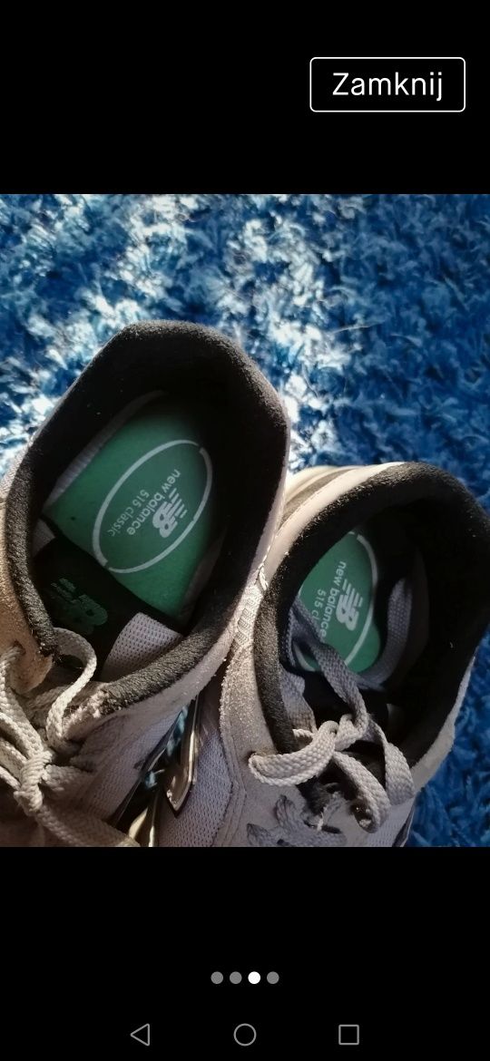 Buty sportowe New Balance używane ale nie zniszczone