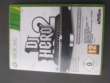 Gra DJ Hero 2 konsola Xbox 360 płyta pudełkowa music mix game