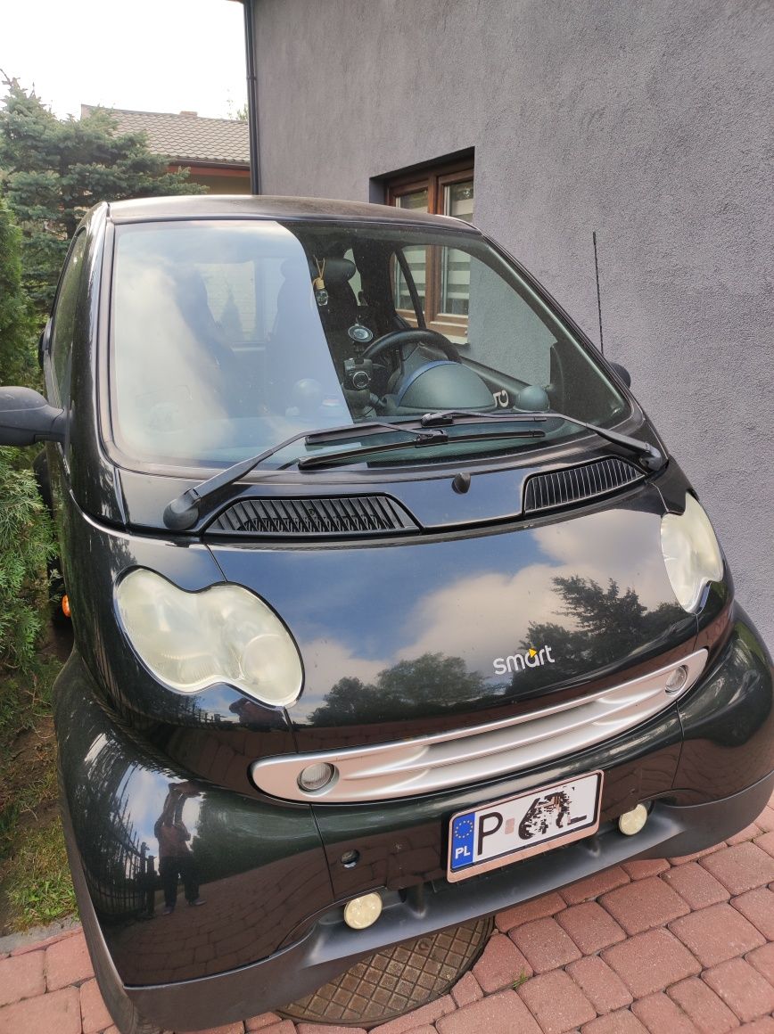 Smart Fortwo 0,6benz. 61KM OC do 01.25r. nowe opony. Zamiana na busa