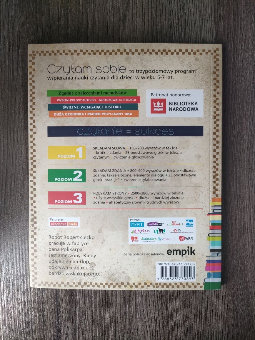 Książki do nauki czytania "Czytam sobie"