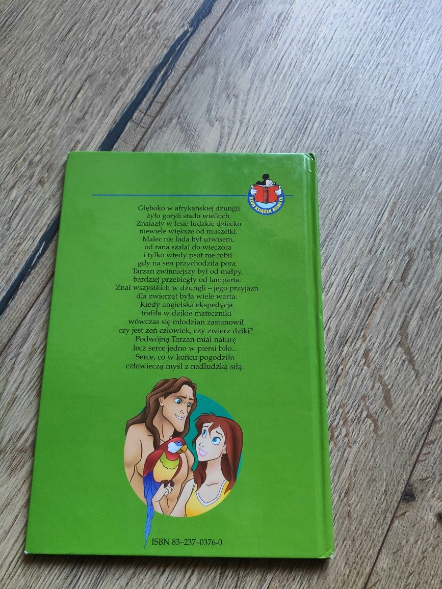 Książka dla dzieci Tarzan