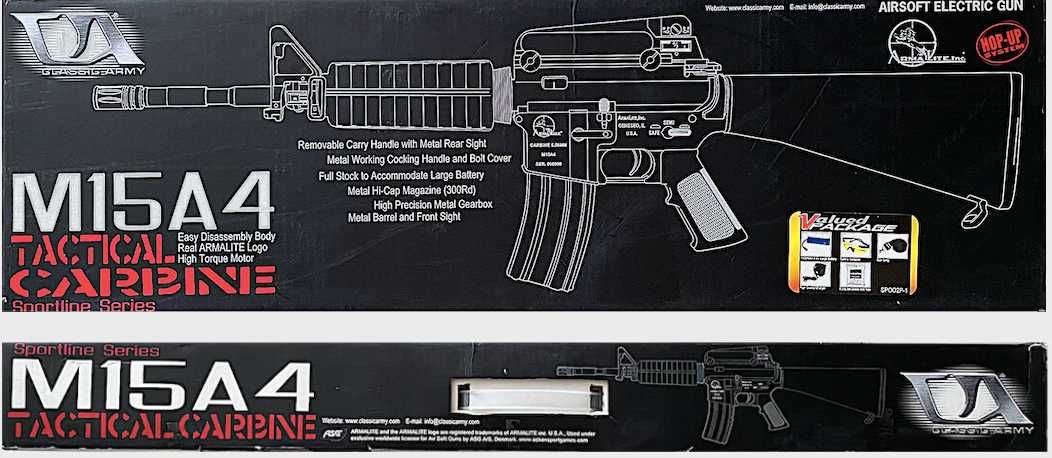 Дитячий Іграшка-Карабін CA M15A4 Tactical Carbine (Value Package)