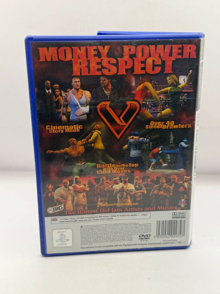 Def Jam Vendetta 3xA Ps2 nr 6227