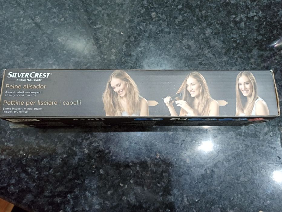 Escova elétrica para cabelo