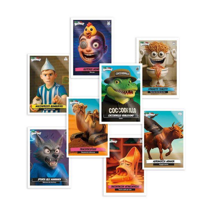 Troco Cromos Italian Brainrot Panini – Completa a tua coleção!