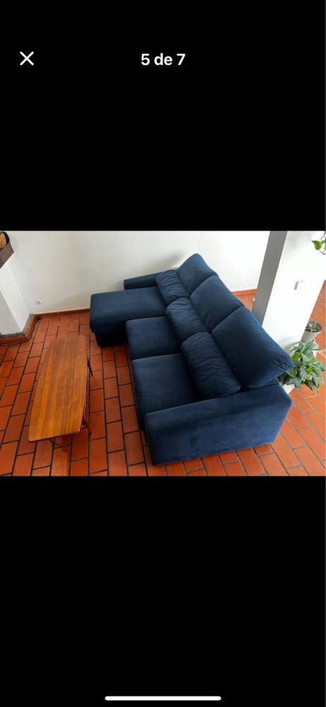 Sofa 3 lugares varias posiçoês