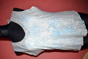 283# BONMARCHE- bluzka z uciagliwej koronki 38/40