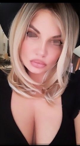 Peruka damska blond ombre za ramiona włosy jak Naturalne