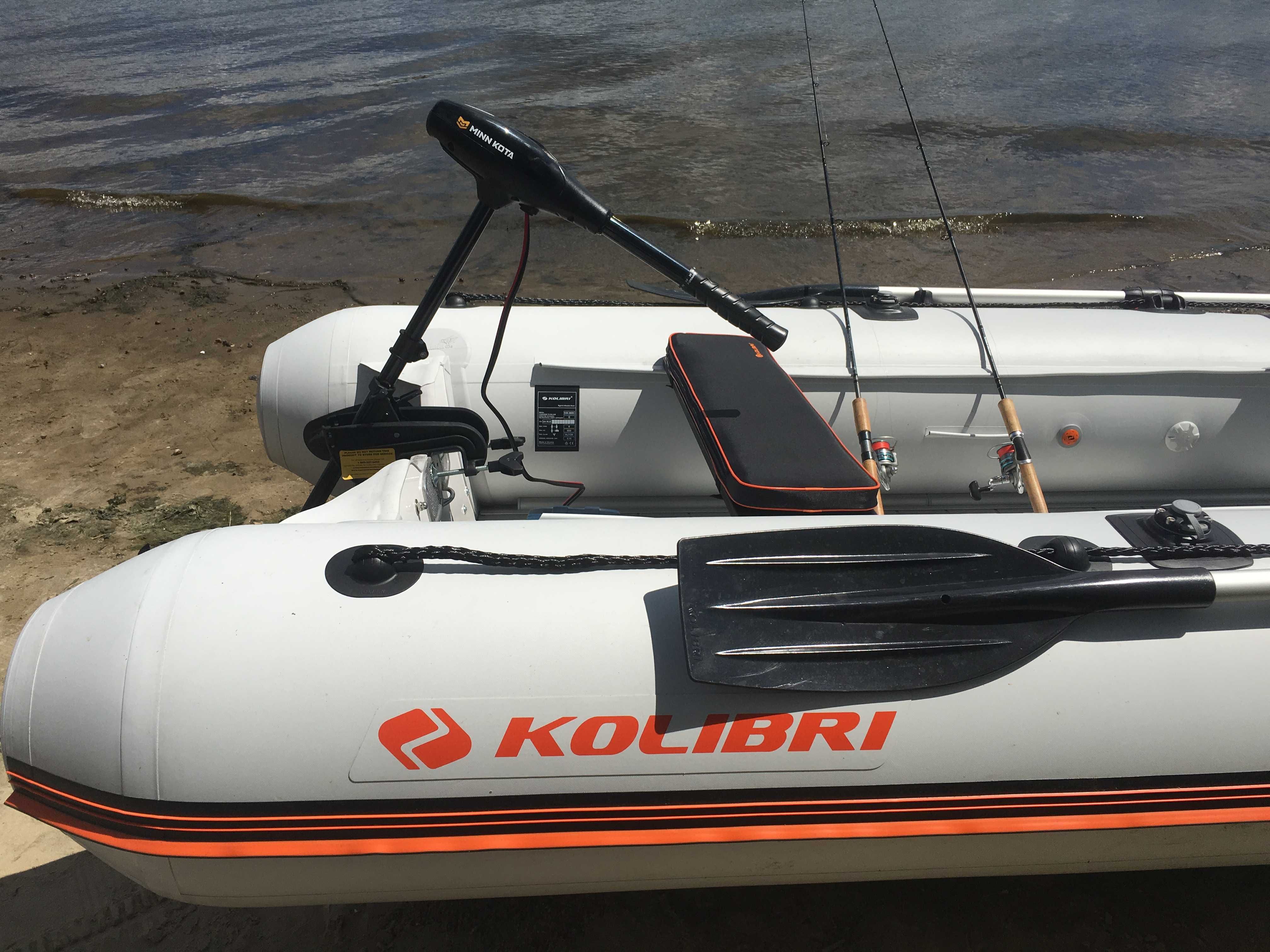 Надувний човен Kolibri 360 DSL з алюмінієвими пайолами