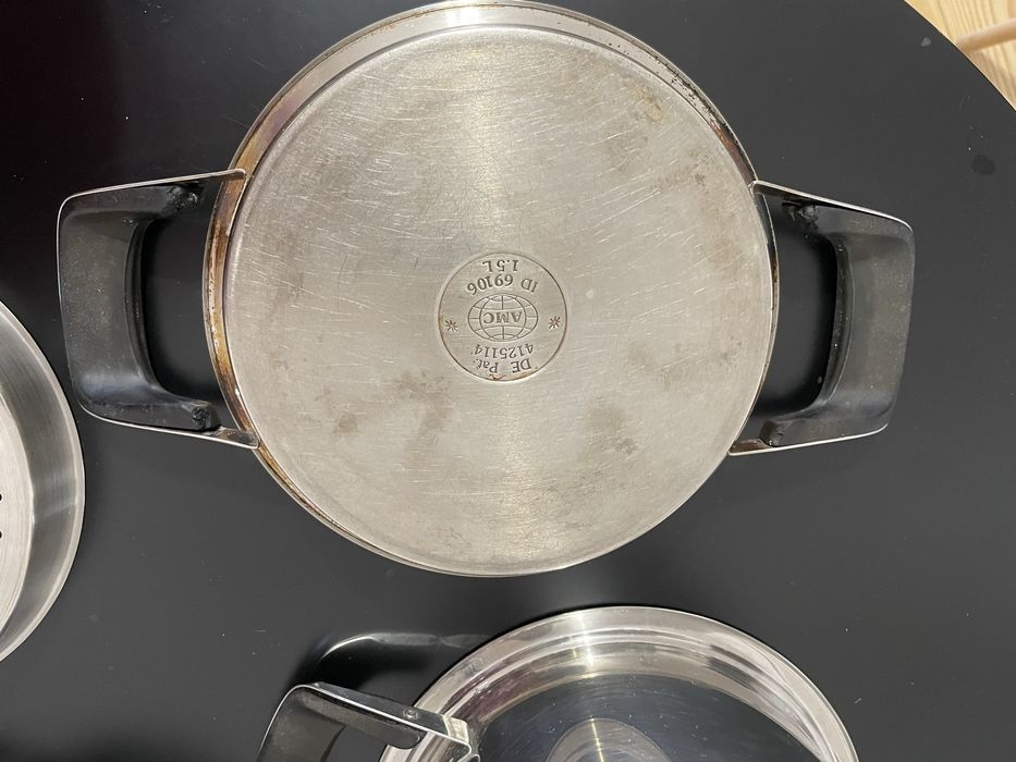 Zestaw 3 garnków AMC 1,1 ; 1,5 ; 4,2 litra