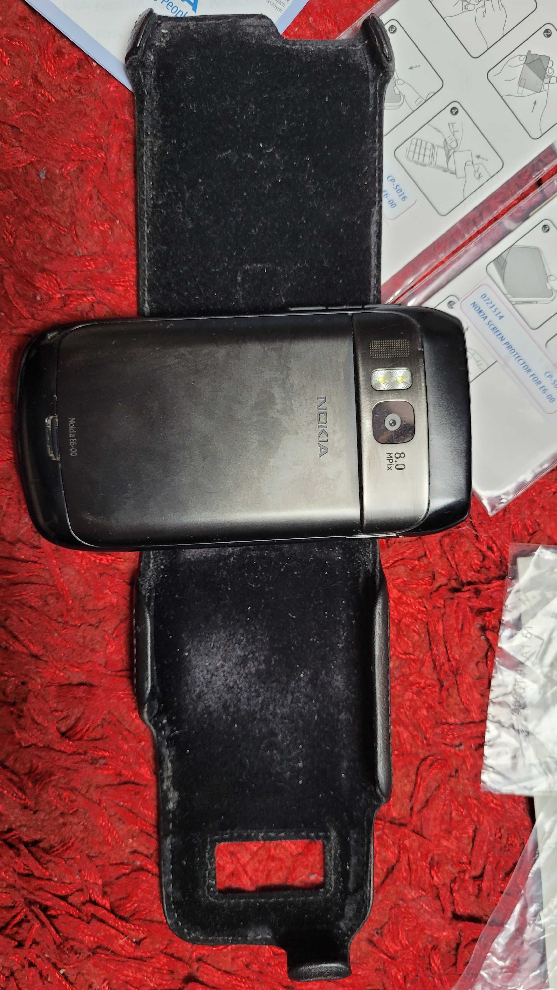 Nokia e6-00 telefon biznesowy z klawiaturą QWERTY