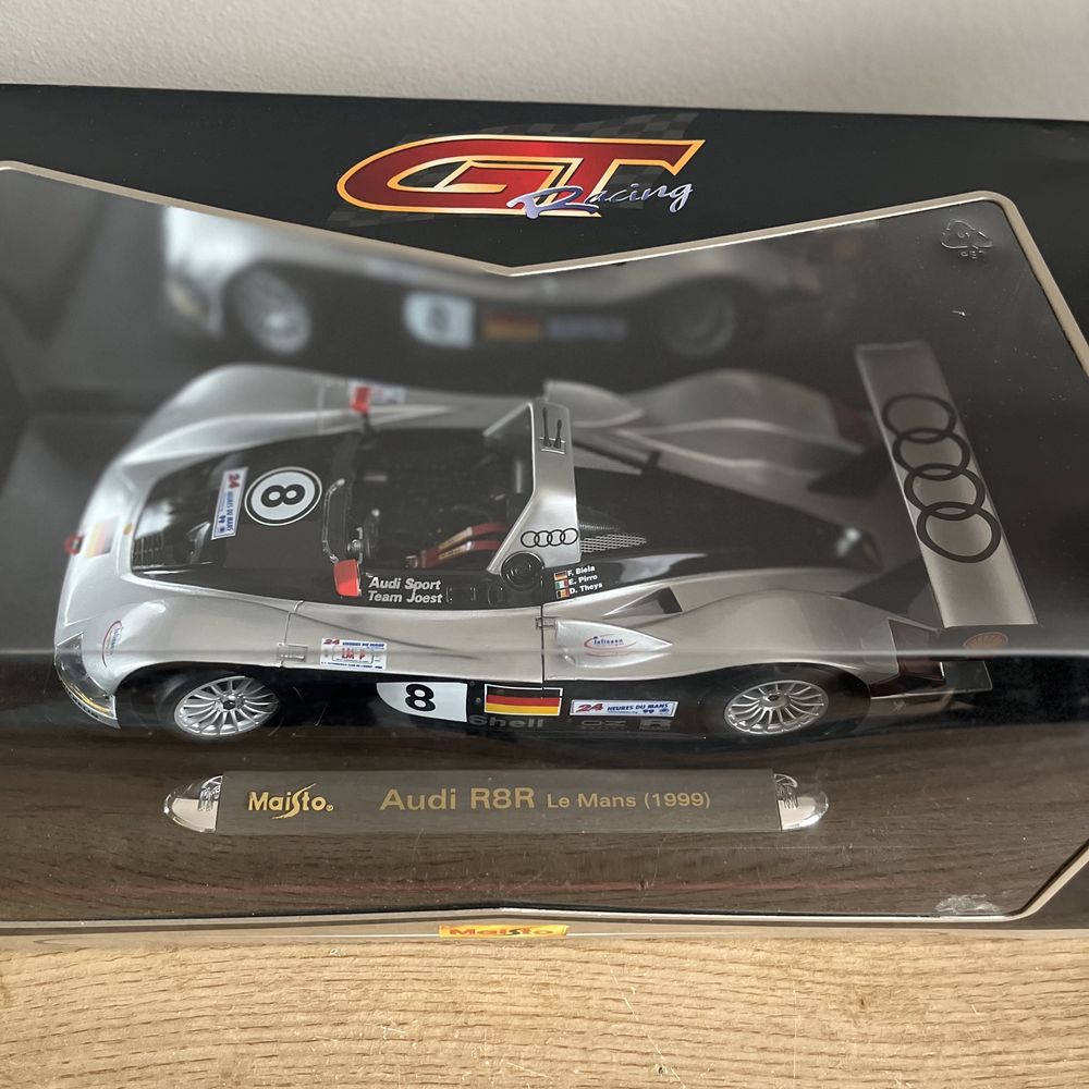 Maisto Audi R8R Le Mans (1999) - model kolekcjonerski 1:18
