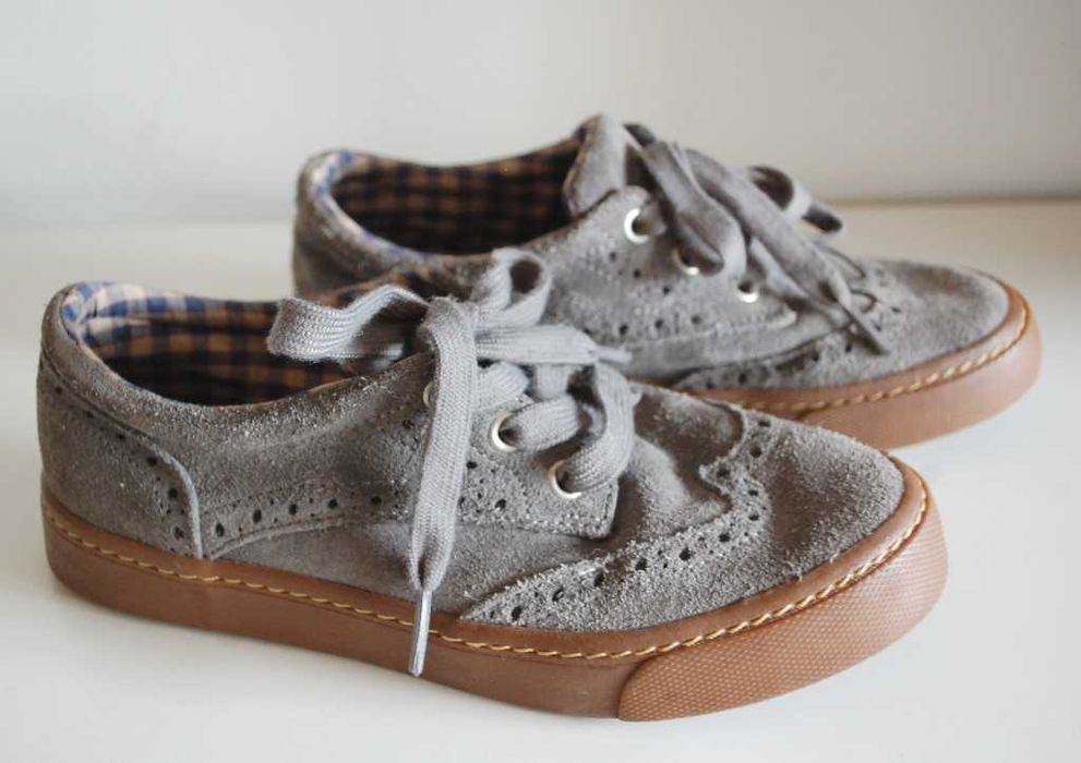 Tenisówki Marks & Spencer zamsz rozm 34,5