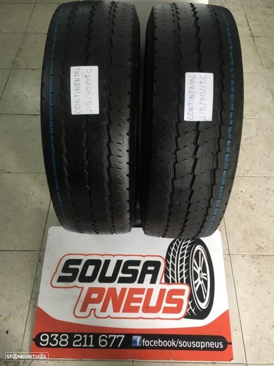 2 pneus continental 215/70/15c - entrega gratis em sua casa