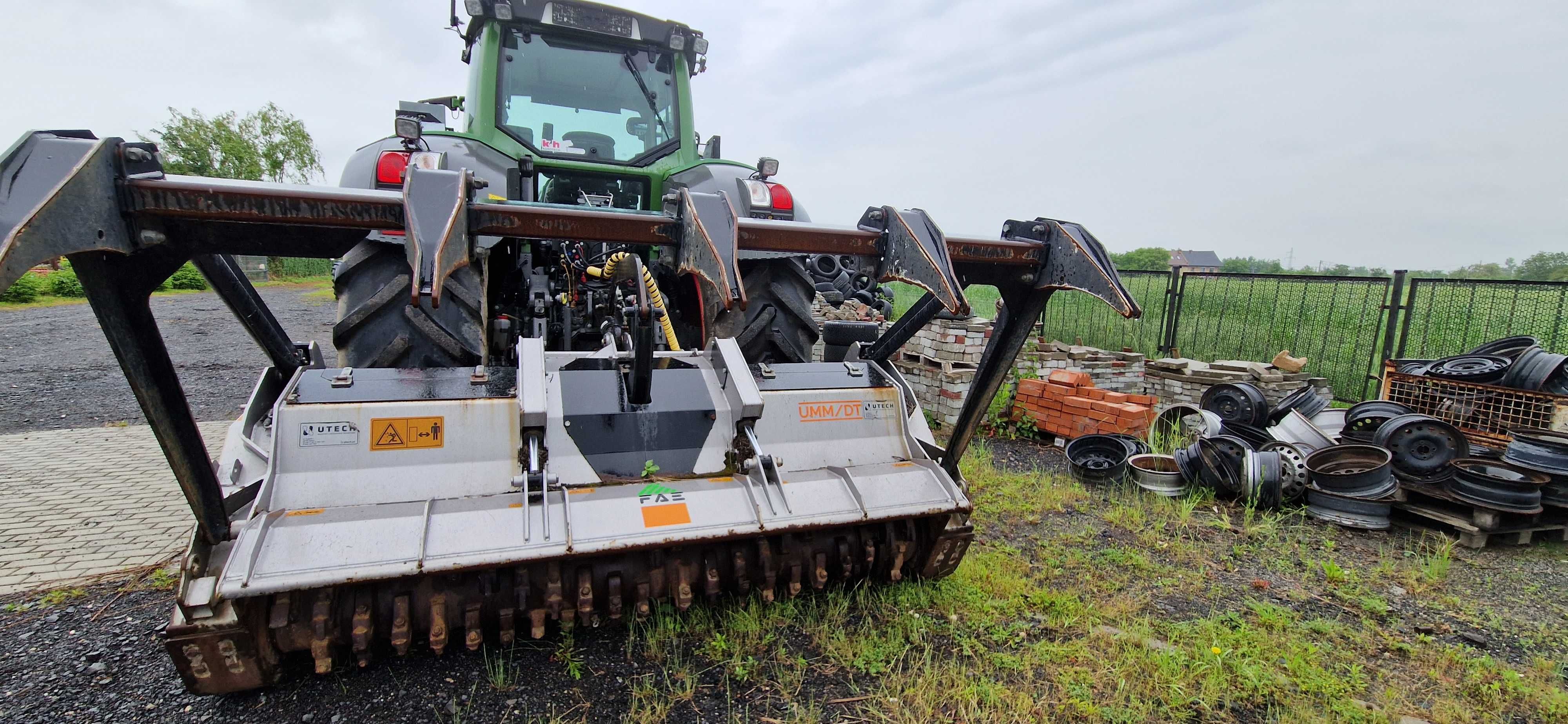 Ciągnik Fend 822 Vario +  Mulczer FAE UMM/DT-250 Turbo