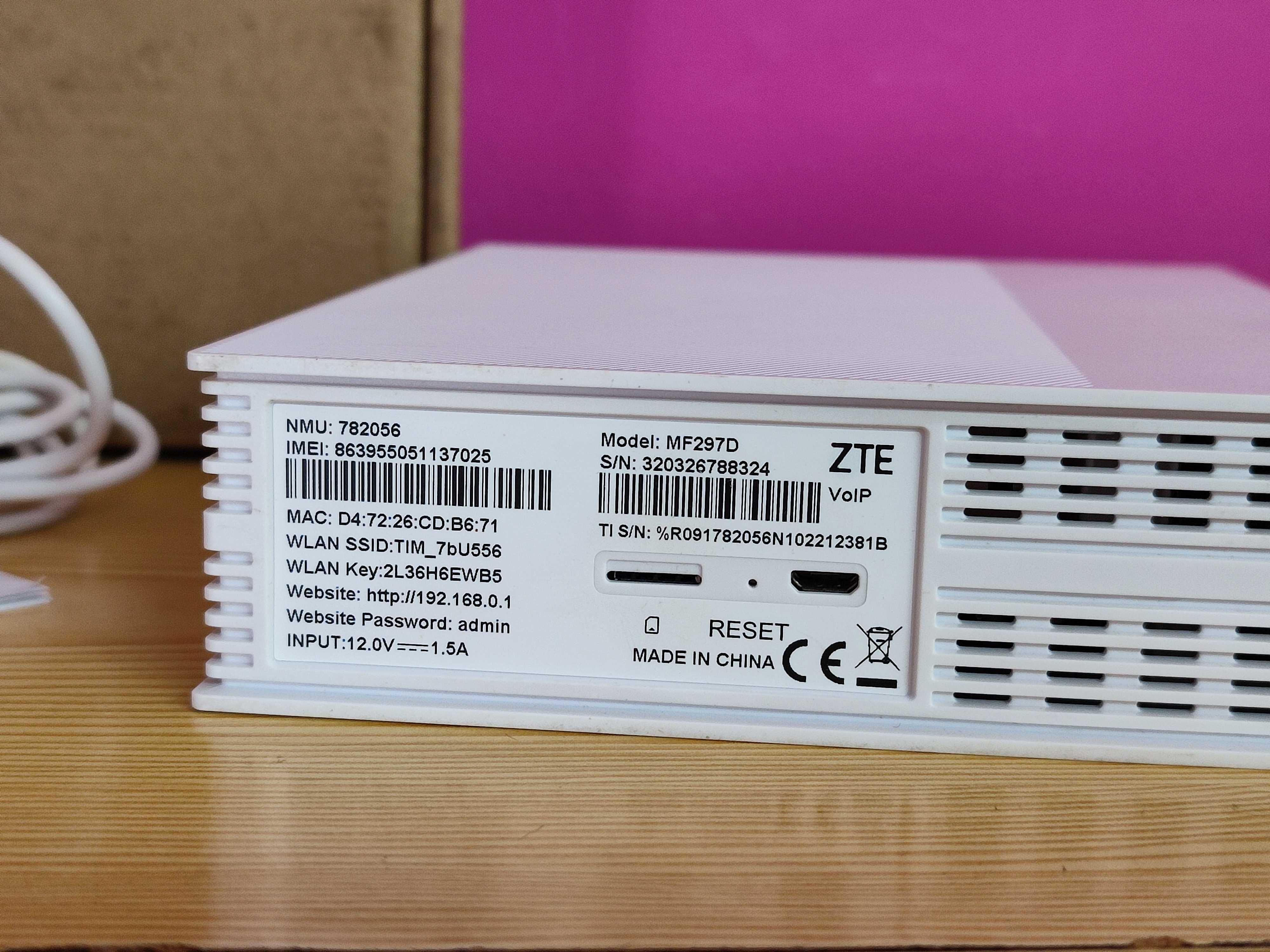 600mbps ZTE MF297D Cat12 - Router.Modem 4G