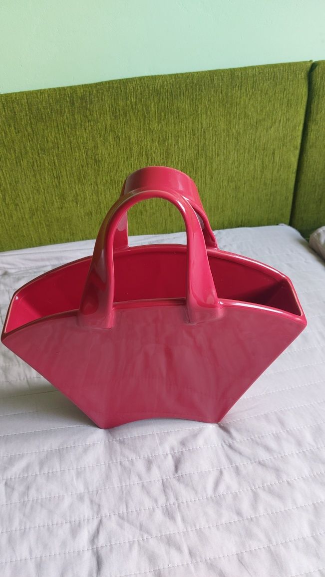 Nowy ceramiczny wazonik torebka