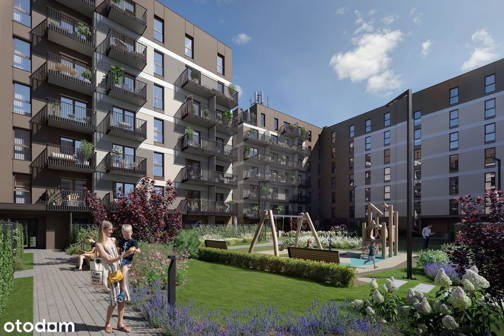 2-pokojowe mieszkanie 40m2 + balkon