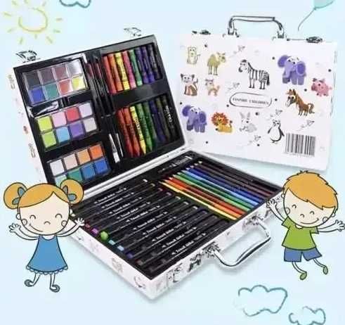 Набір для творчості малювання 68 в 1 в валізі Набор для рисования