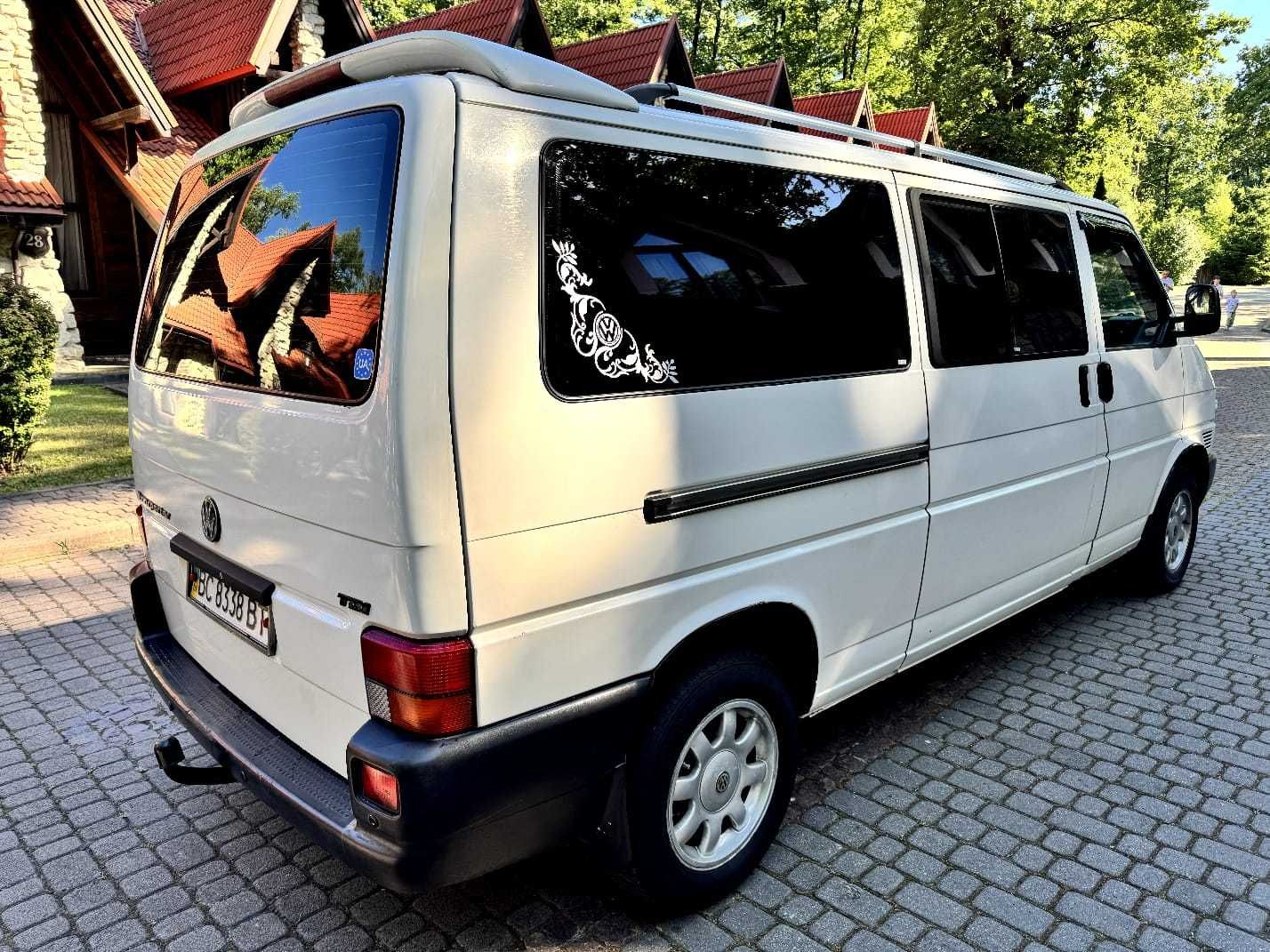 Фольцваген Транспортер Т4 2,5 tdi 75 kwt 102 p.s довга база пасажир!
