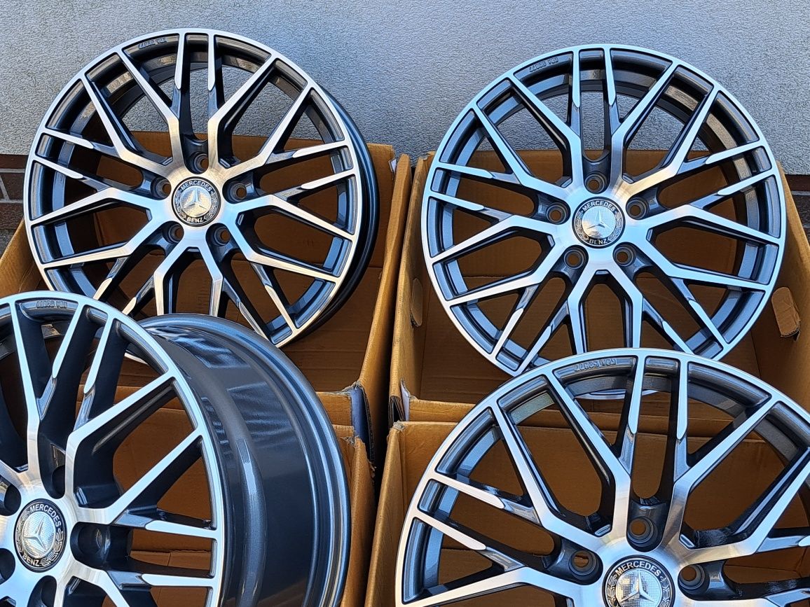 Alufelgi 5x112 MERCEDES 17 E-KLASA W213 W214 GLC C-KLASA W204 W205 RS4