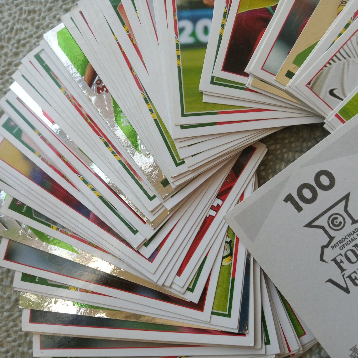 92 CROMOS ( Fome de Vencer 2018 )