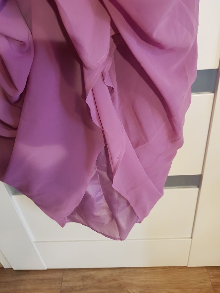 Bon prix sukienka maxi lila fiolet r 44-46