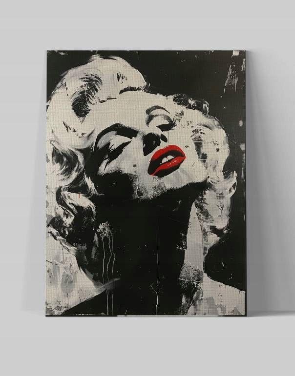 Obraz na płótnie Marilyn Monroe 60x80 cm - Pop-Art do salonu