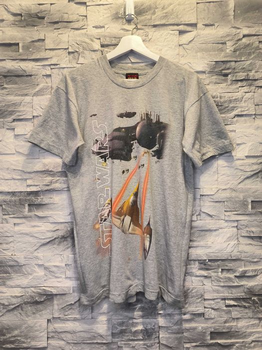 Koszulka Star Wars Vintage T-Shirt Szara 90s