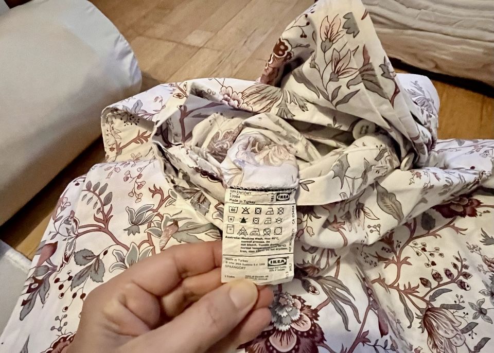 Capa de edredon de casal Sprangort IKEA