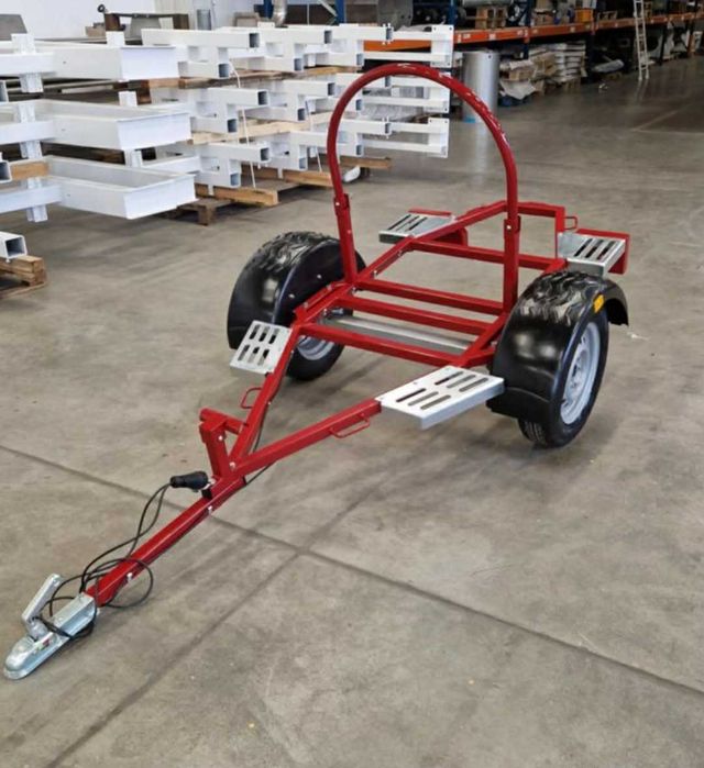 Przyczepka do przewożenia rannych z homologacją