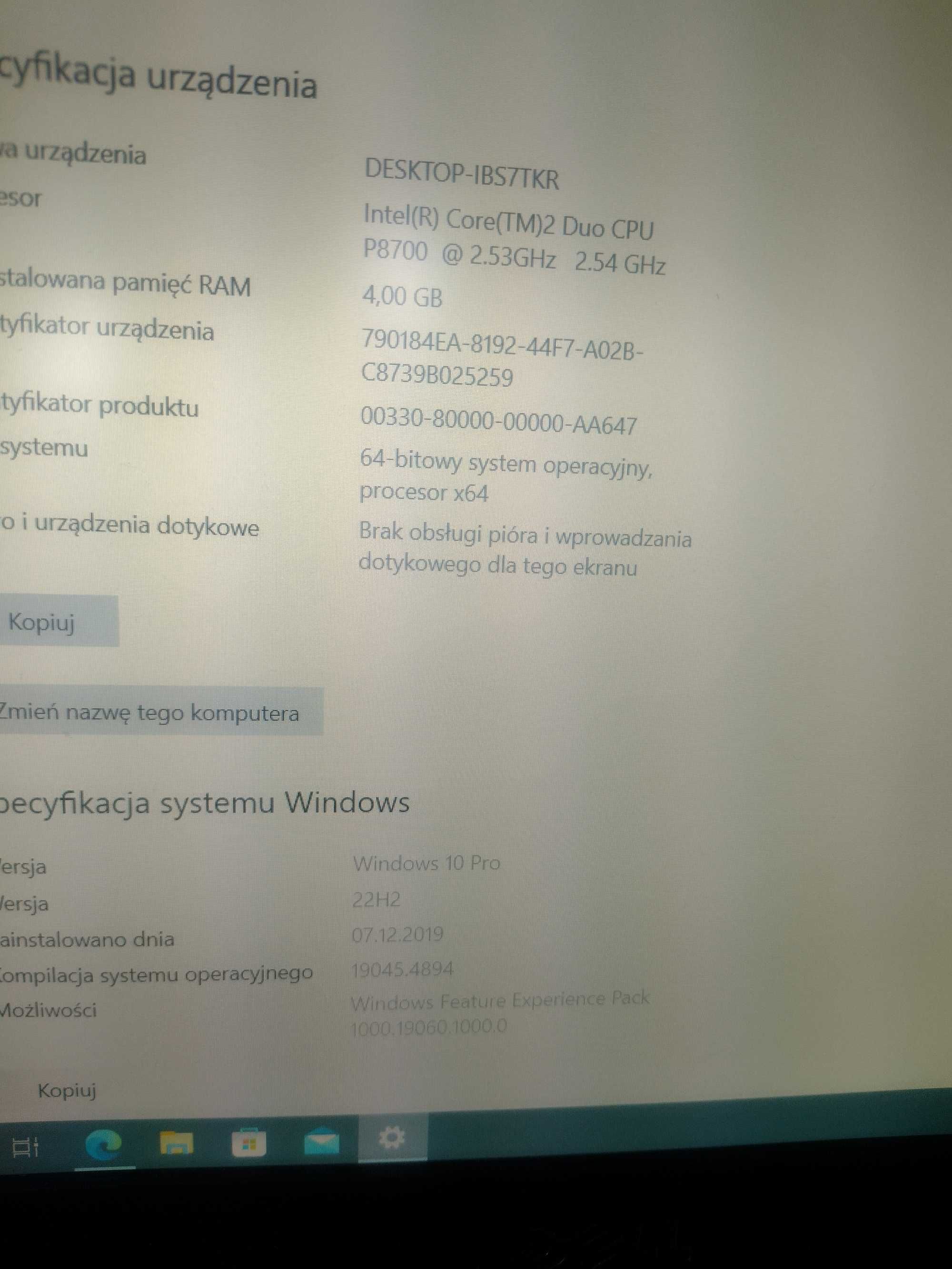 Laptop Dell latitude E6500