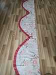 Piękny  lambrekin 3,5 m. długości