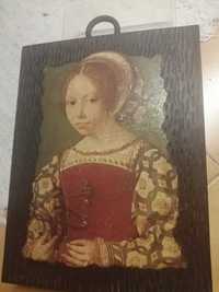 Quadro Princesa Dinamarca Vintage