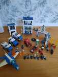 Wielki zestaw lego policja 10 figurek