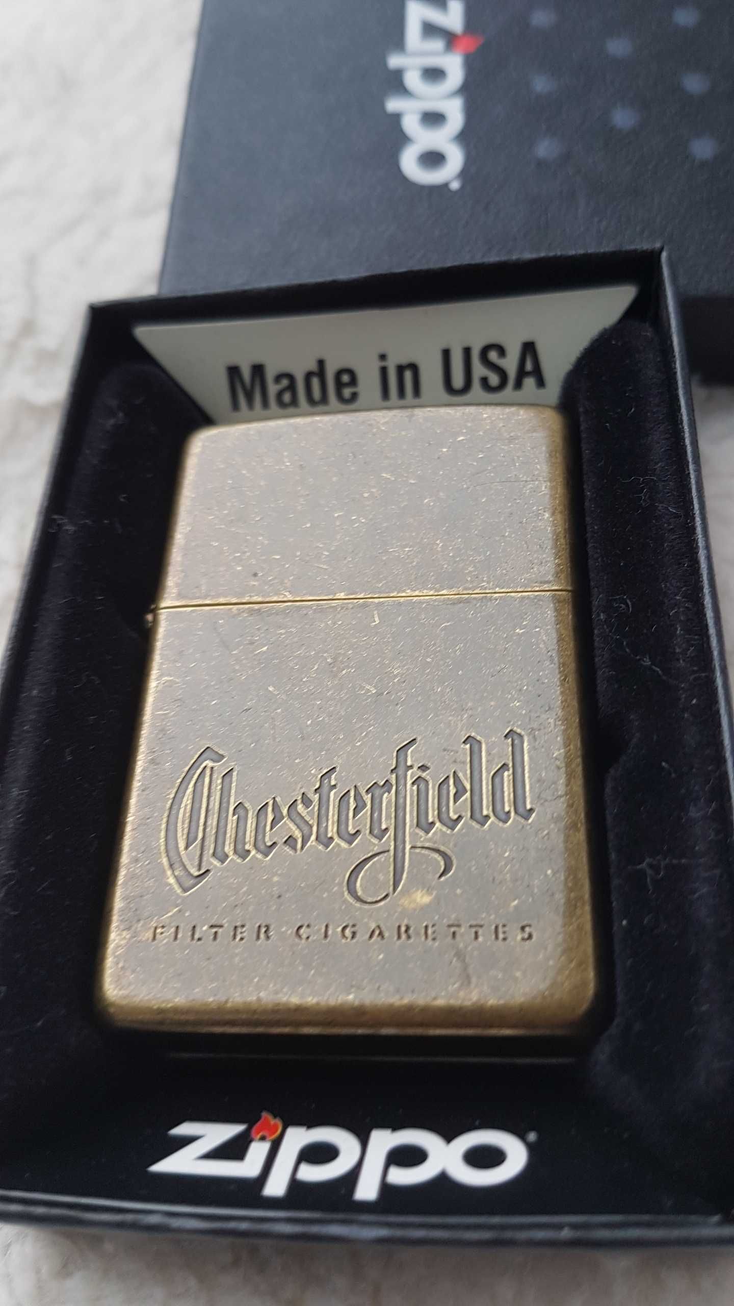 Zapalniczka Zippo Chesterfield Antique Brass 1995