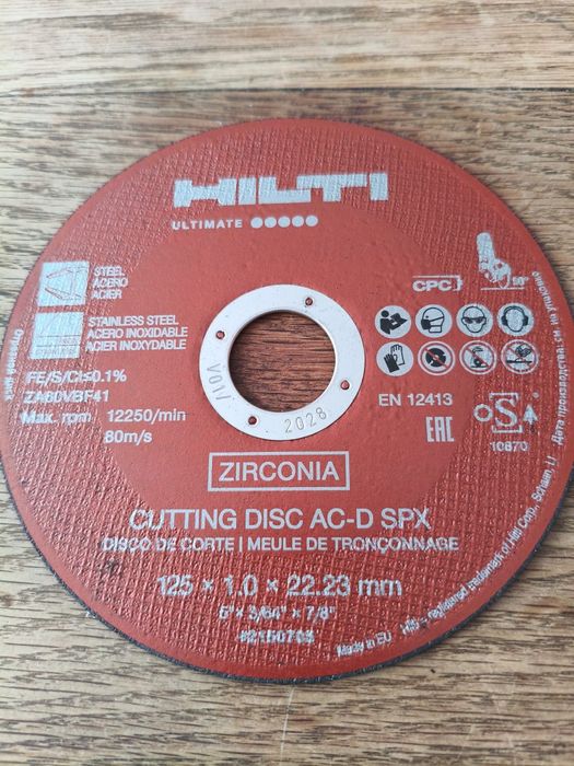 Tarcze do cięcia hilti 125x1